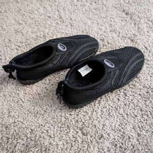 Kids Black Water Shoes